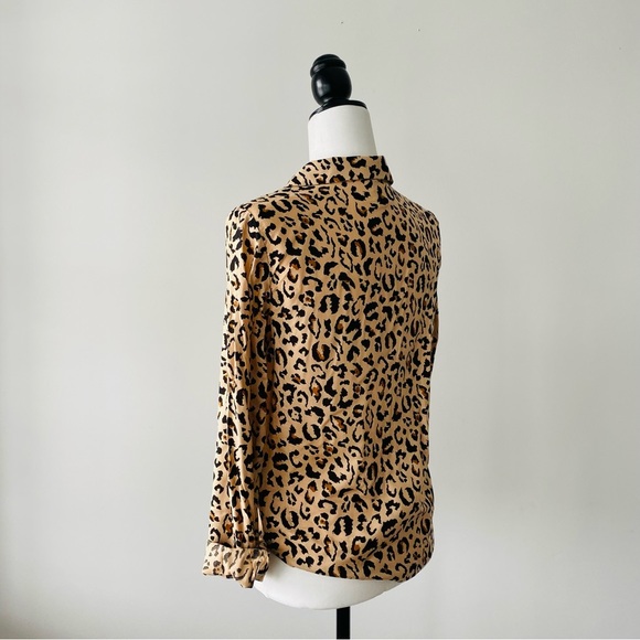 Leopard Casual Button Down - Picture 10 of 14